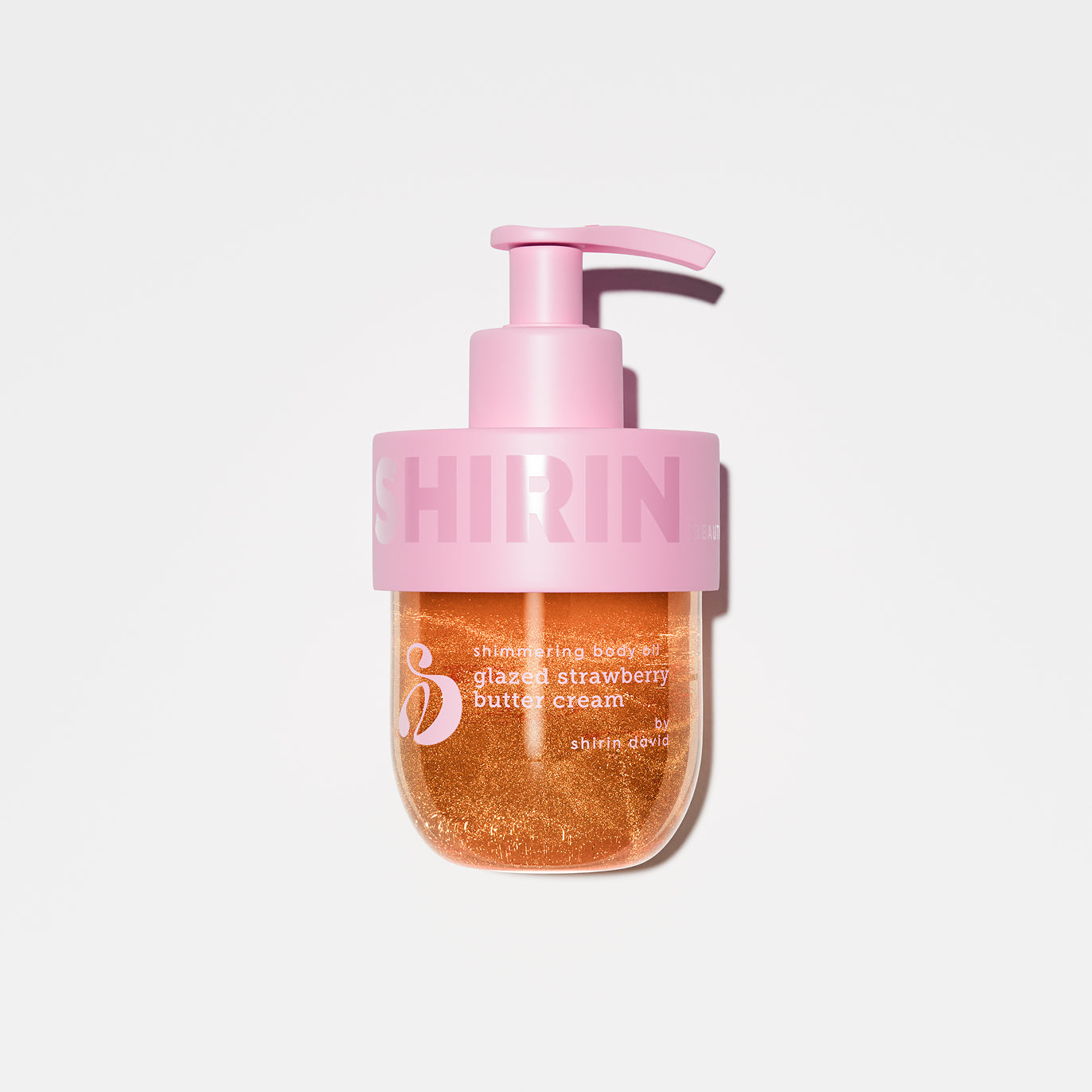 Shimmering Body Oil Glazed Strawberry Butter Cream