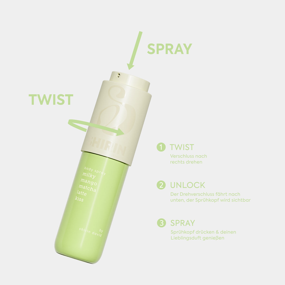 Body Spray Trio