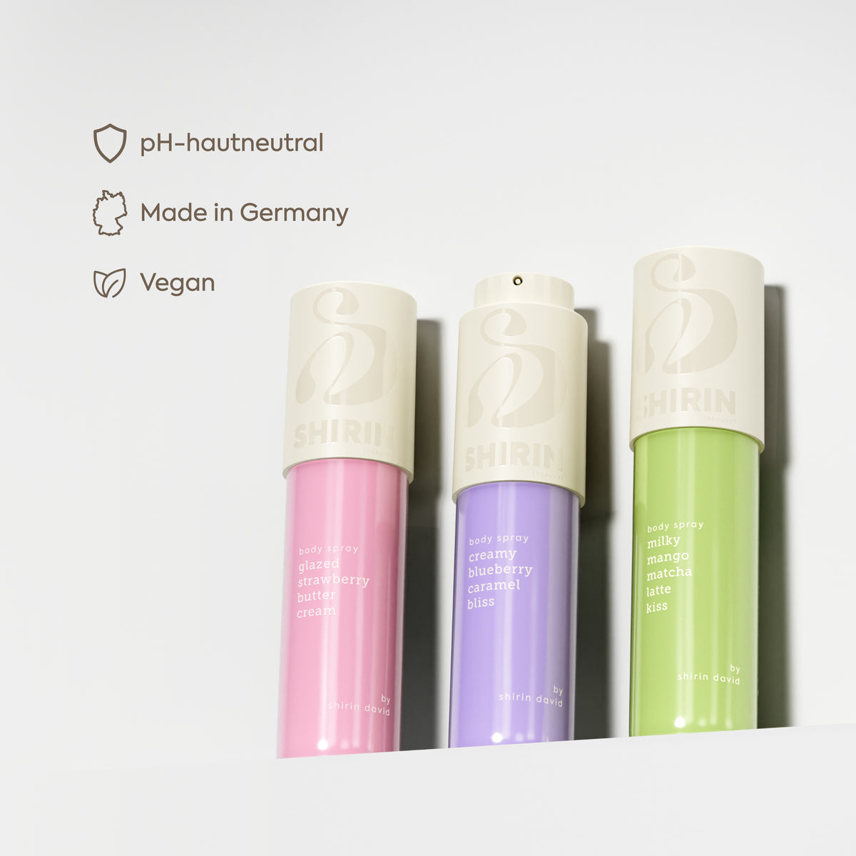 Body Spray Trio