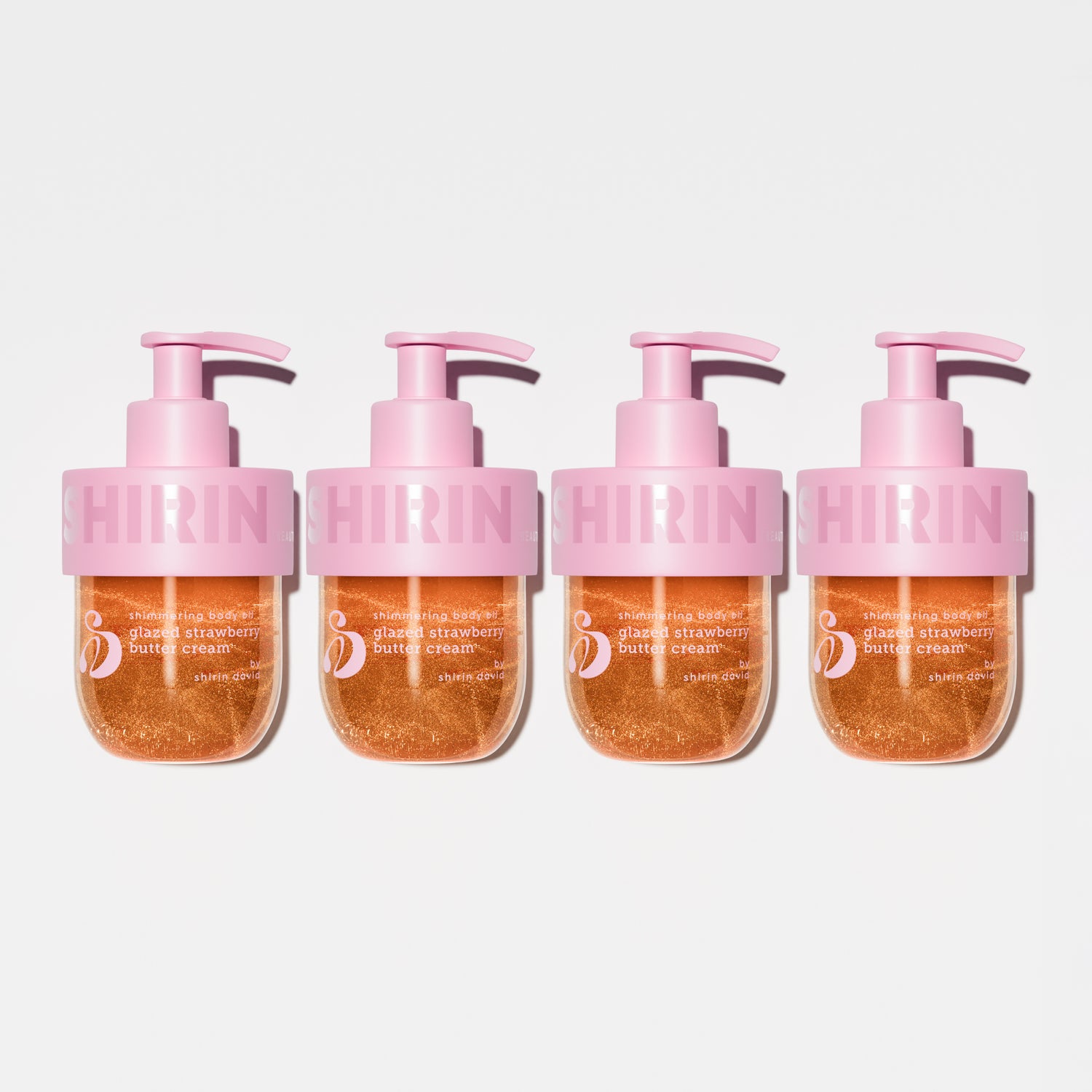 2x2 Shimmering Body Oil Glazed Strawberry Butter Cream