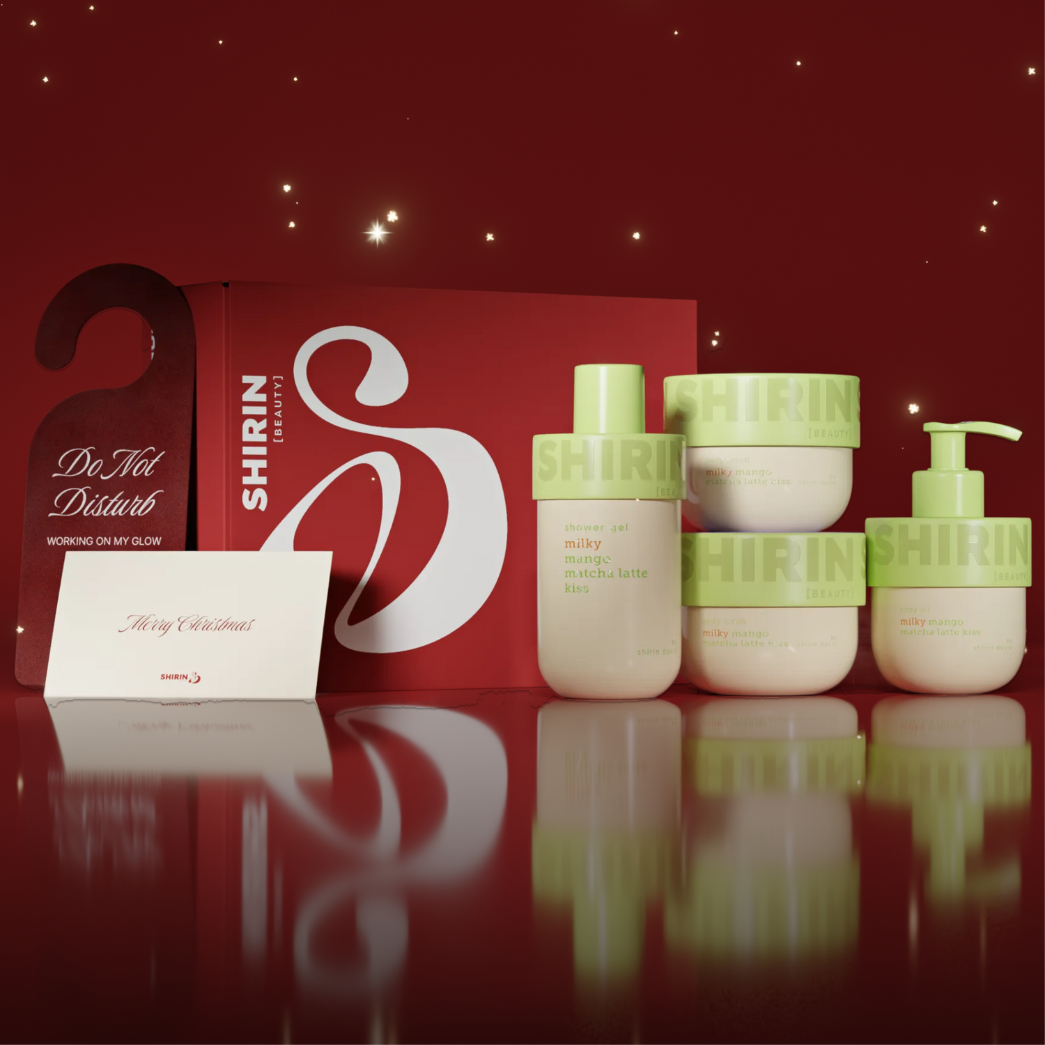 Glowmas Set Milky Mango Matcha Latte Kiss